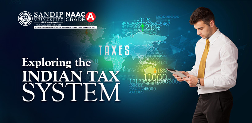 Indian tax system structure diagram