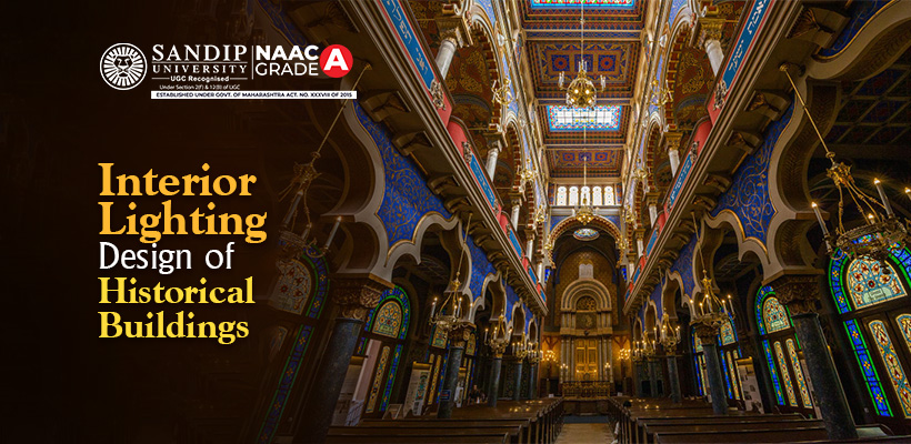 Interior lighting design of a Historical Buildings