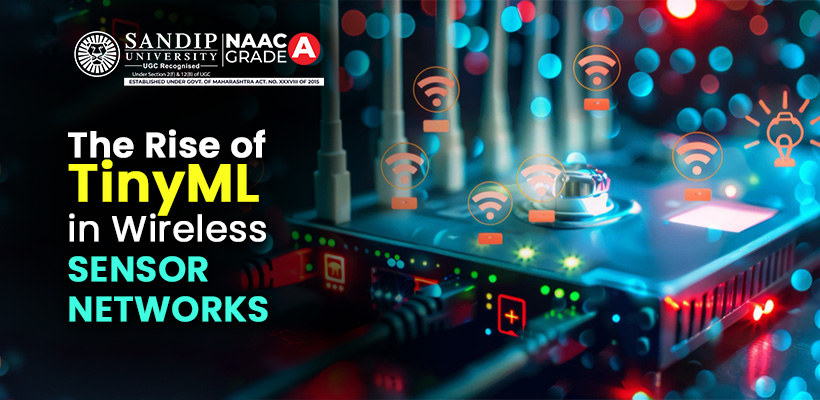 TinyML model running on low-power microcontroller in wireless sensor network