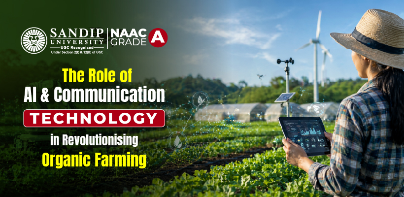 AI in organic farming smart agriculture system