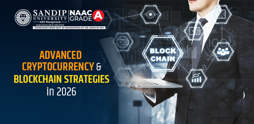 Cryptocurrency and blockchain strategies 2026 infographic