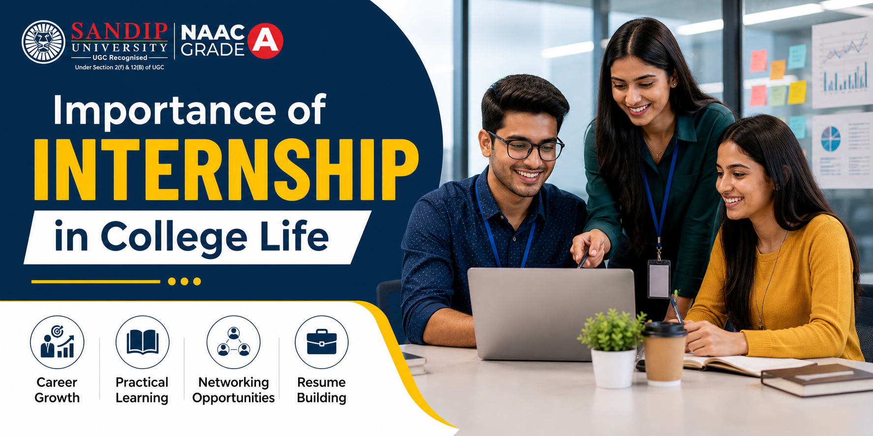 Importance of Internship in College Life for Career Growth