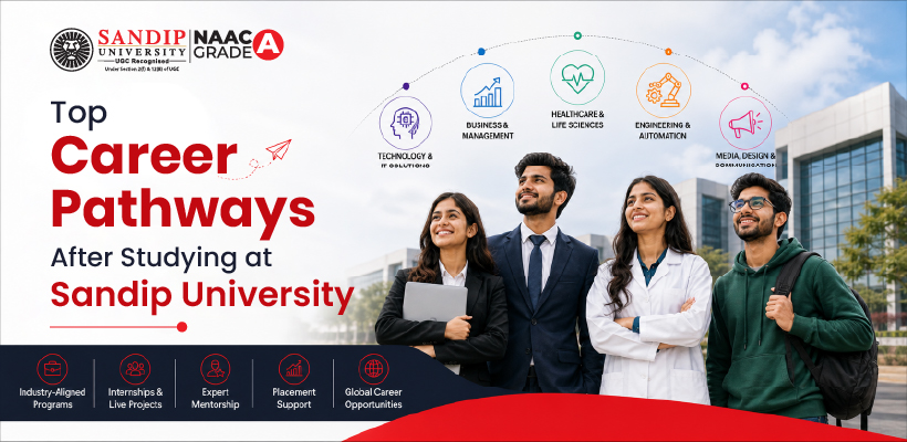 Career pathways after graduating from Sandip University