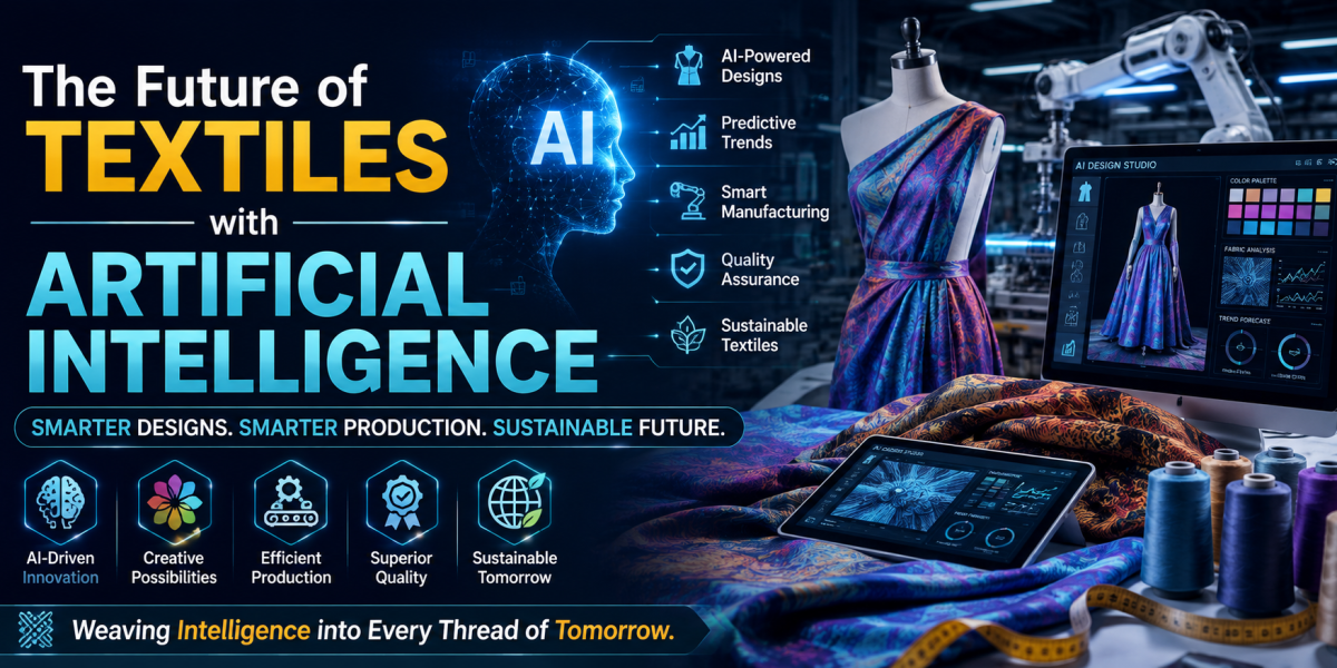 AI in Textile Industry transforming smart textile manufacturing and sustainable fashion