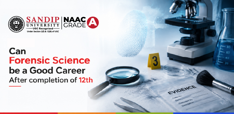Forensic science career options after 12th