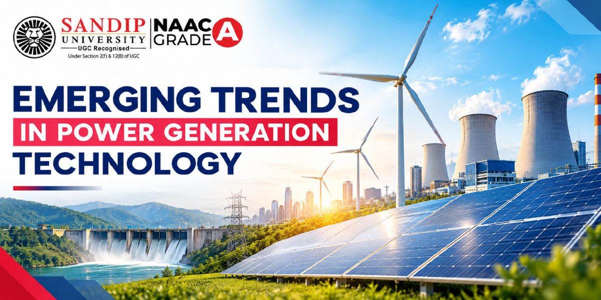 Emerging trends in power generation technology including solar wind and energy storage